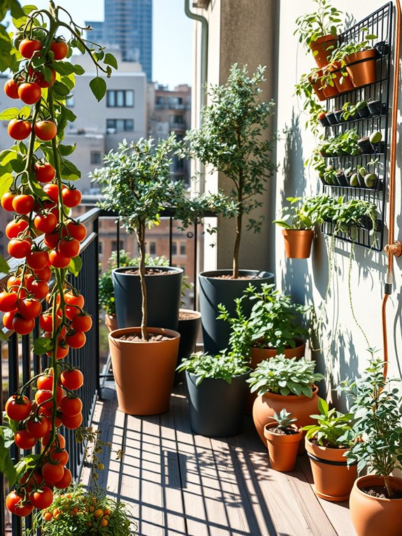 compact edibles for balconies