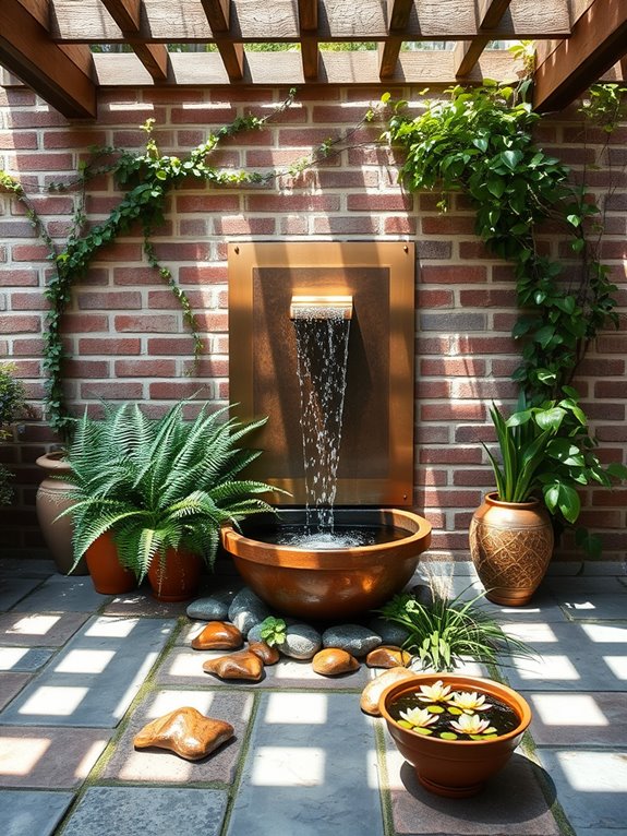 compact tranquil water features
