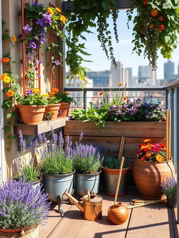 companion planting for beauty
