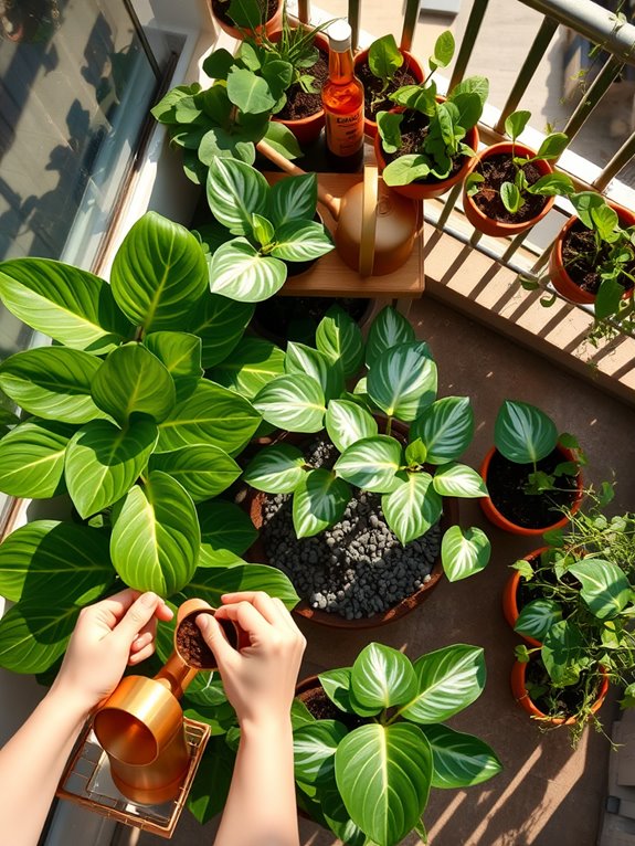 consistent fertilizing for growth