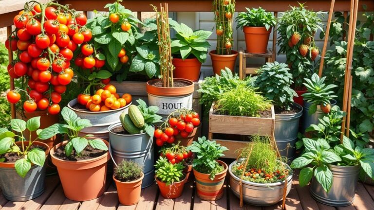 container vegetable gardening tips