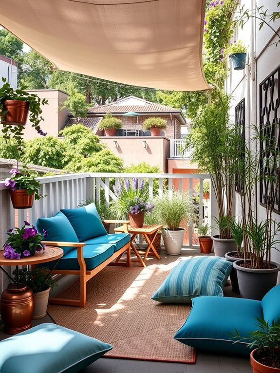 cozy weather resistant outdoor seating