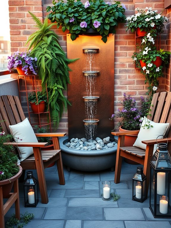 creating an outdoor oasis