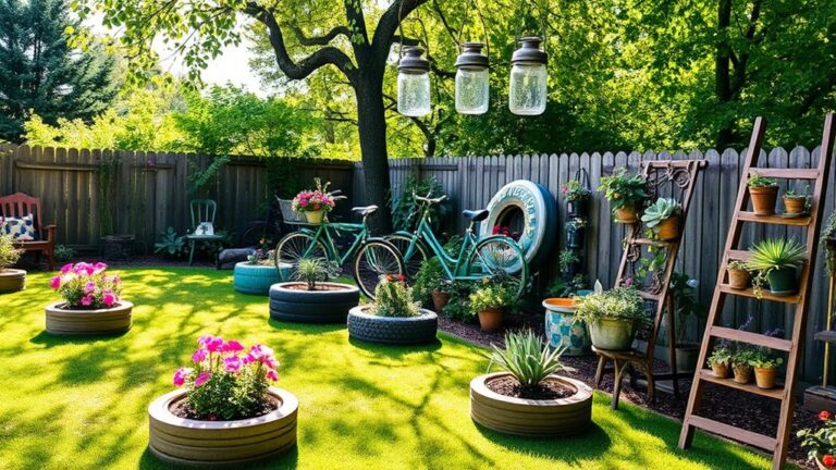 creative gardening with reuse