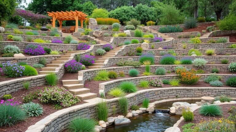creative landscaping for slopes