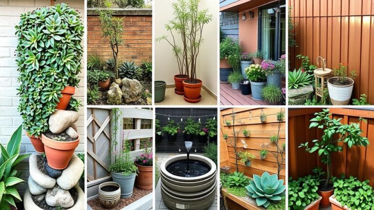 creative small garden solutions