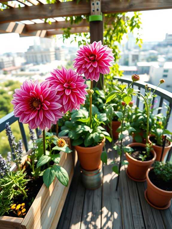 crown gall reduces dahlia blooms