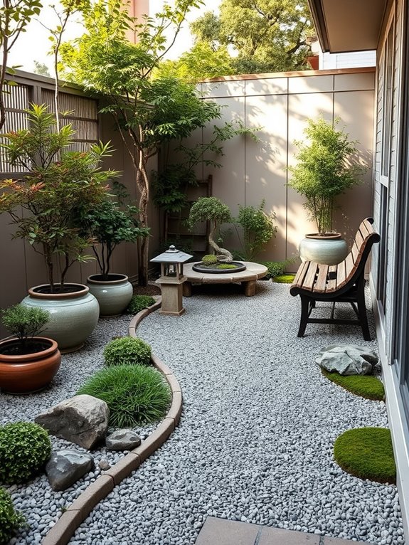 curved gravel path design