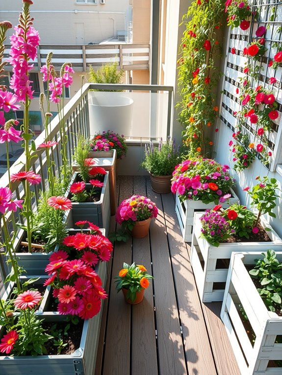 cut flower garden layout