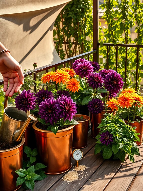 dahlias need regular fertilizing