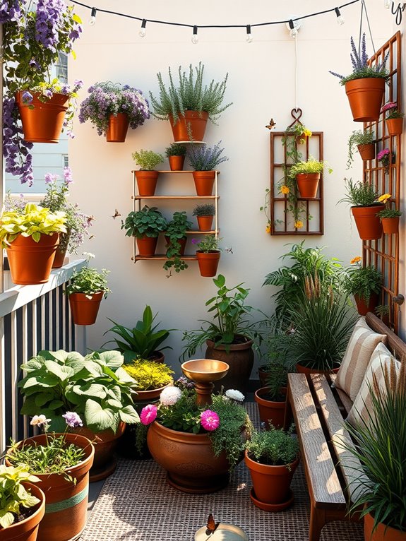 diverse pollinator garden design