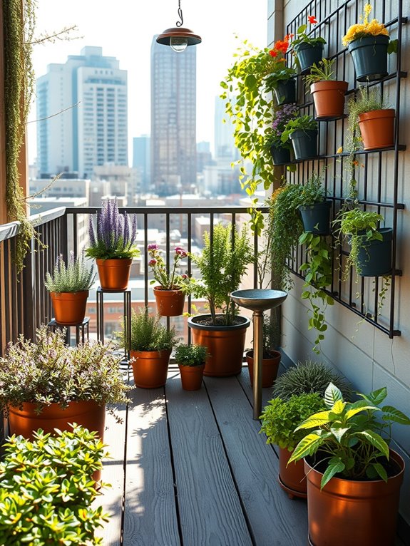 dynamic multi level garden design