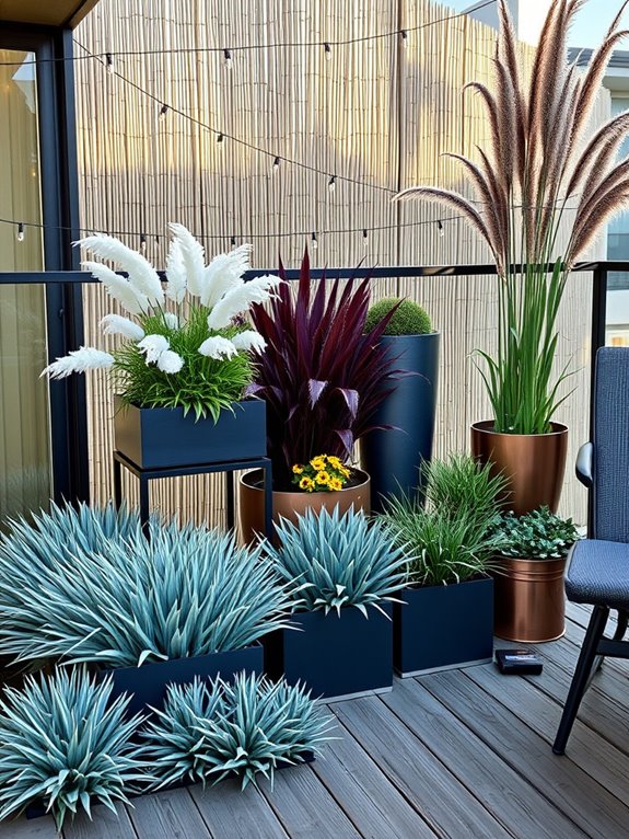 dynamic ornamental grass landscapes