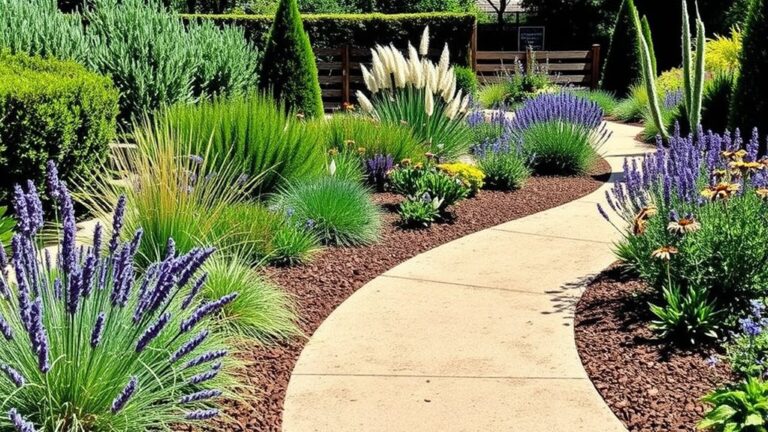 easy care garden borders