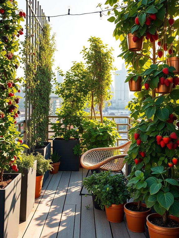 edible barrier for privacy