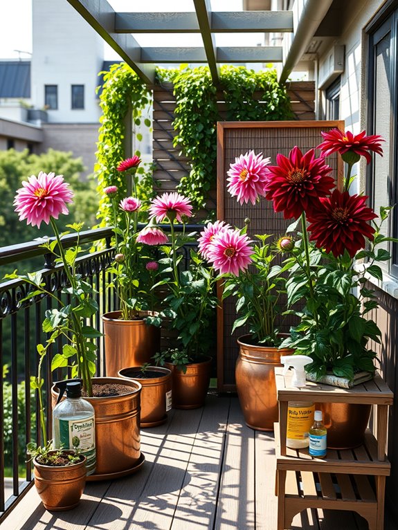 effective dahlia disease management