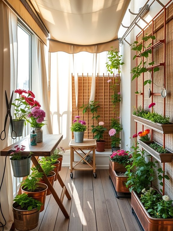 efficient flower harvesting workshop