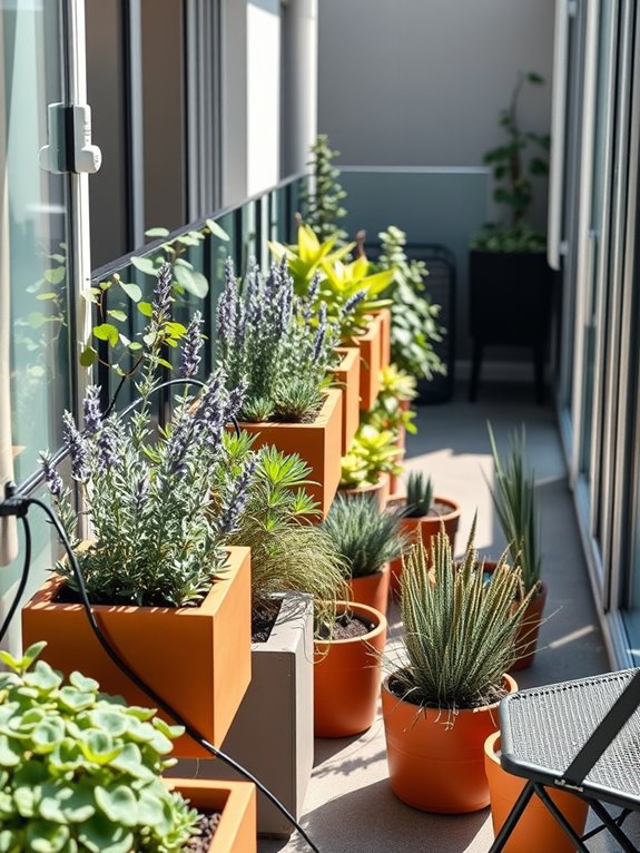 efficient smart irrigation installation