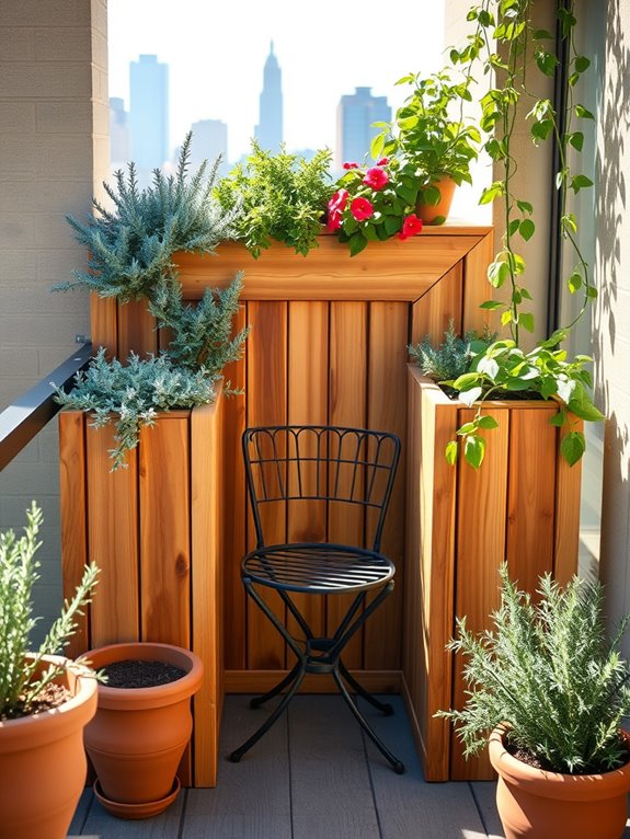 elegant cedar herb gardens