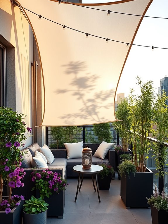 elegant shade for gardens