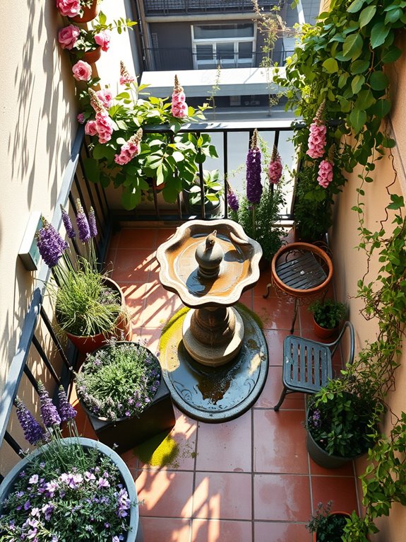 elegant water garden features
