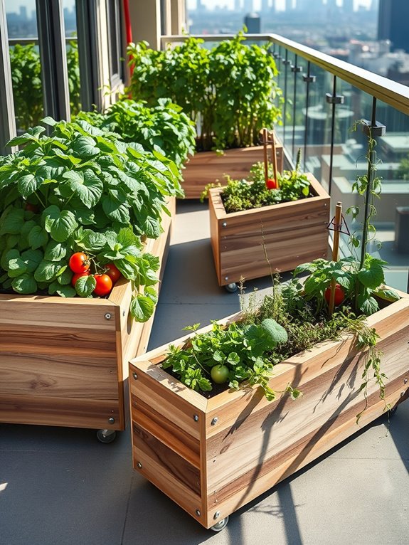 elevated garden bed design