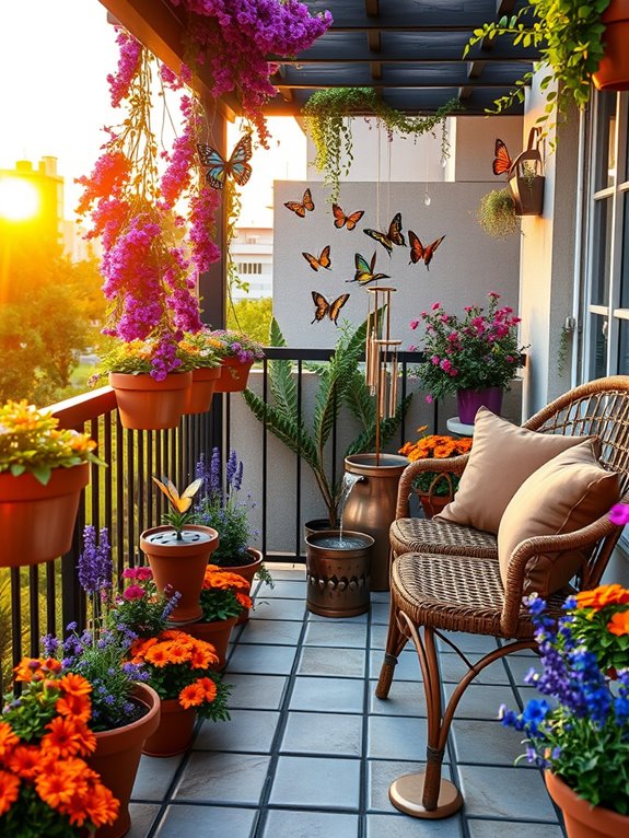 enchanted butterfly garden sanctuary