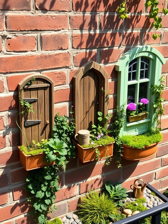 enchanted garden fairy portals