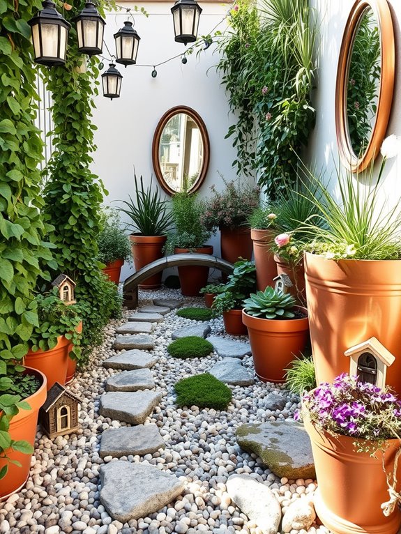 enchanted garden pathways designed