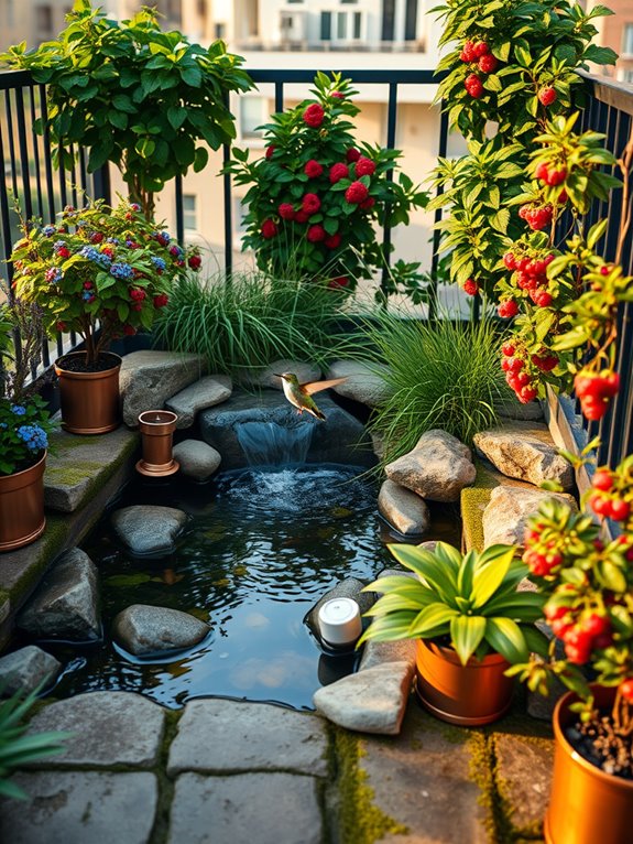 enchanting berry water garden