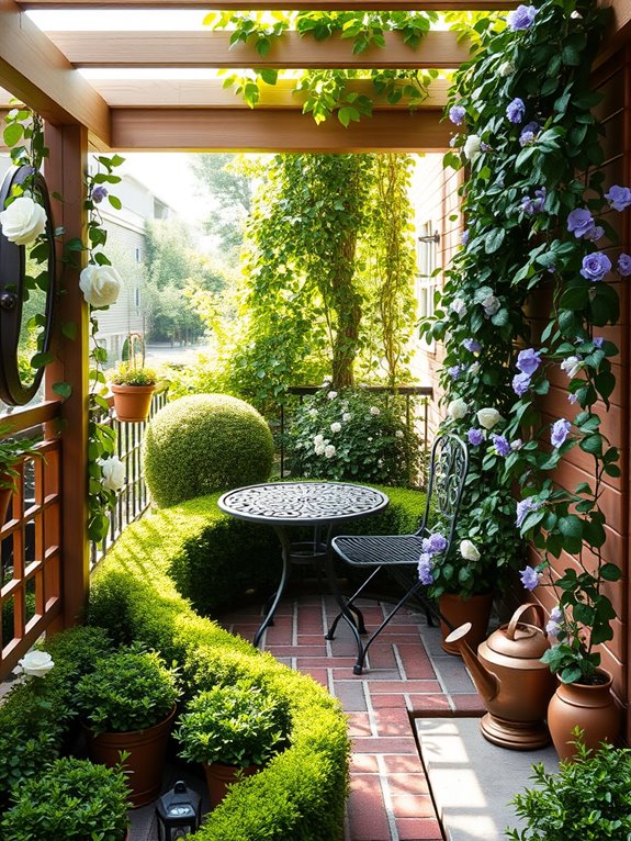 enchanting botanical labyrinth creation