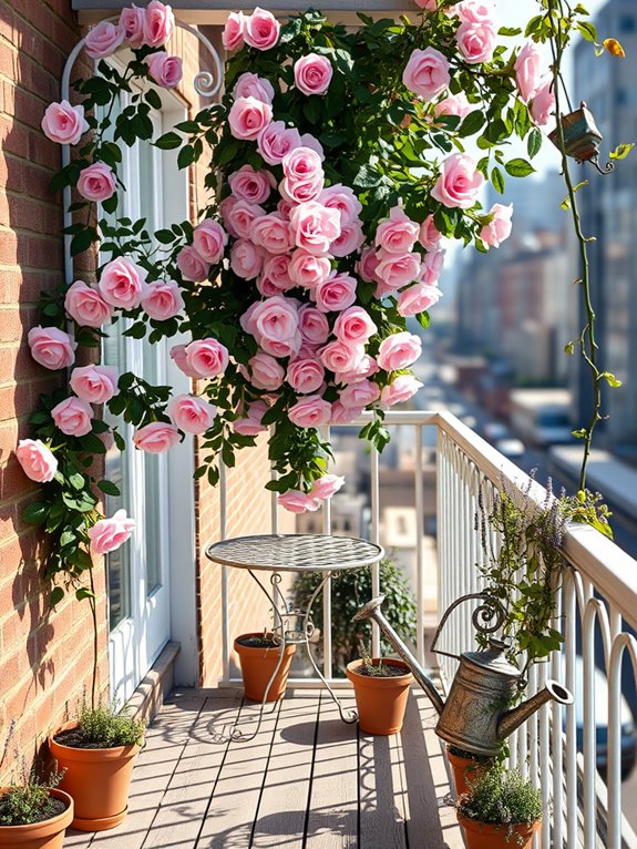 enchanting climbing rose trellises