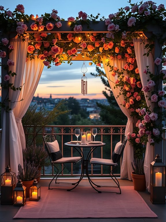 enchanting dining sanctuary created