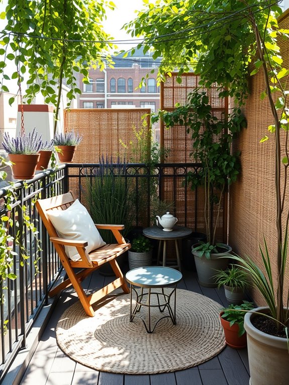 enchanting garden reading nook