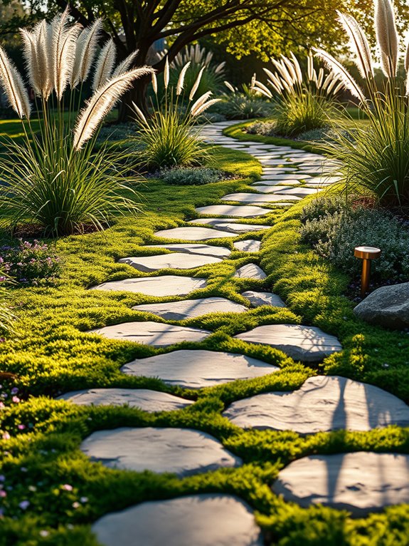 enchanting garden stepping stones