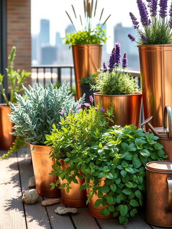enchanting herb container combinations