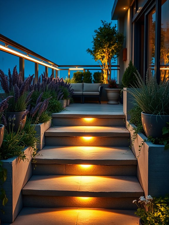 enchanting illuminated garden pathways