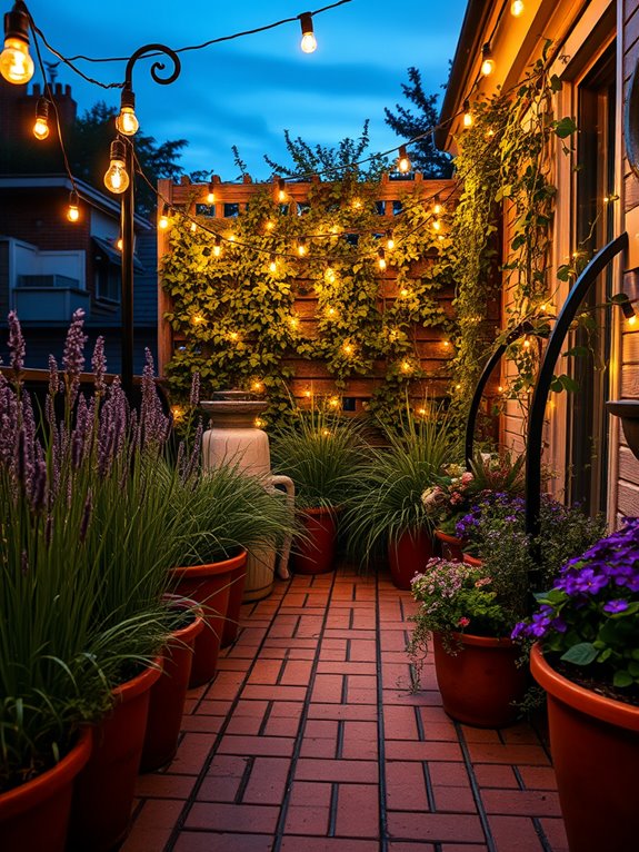enchanting illuminated garden pathways