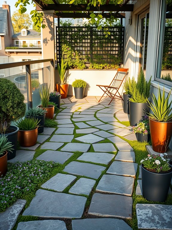 enchanting natural stone pathways