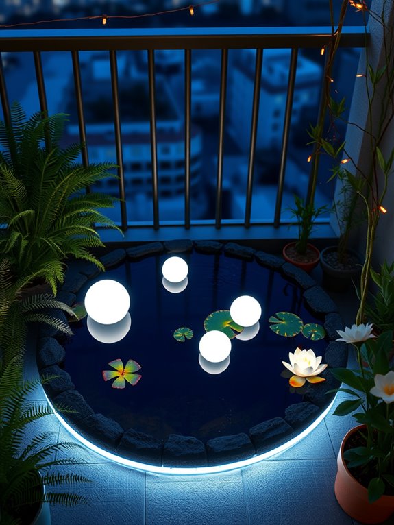enchanting nighttime water displays