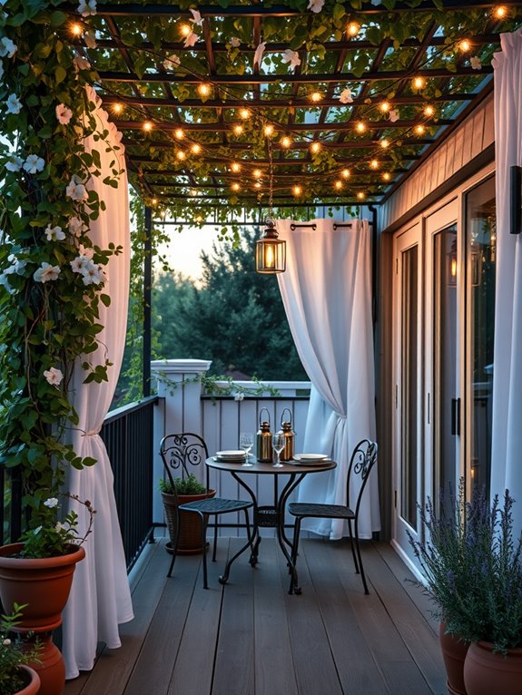 enchanting outdoor dining experience
