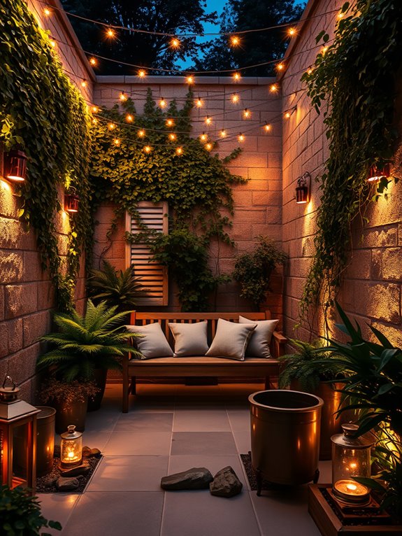 enchanting outdoor lighting design