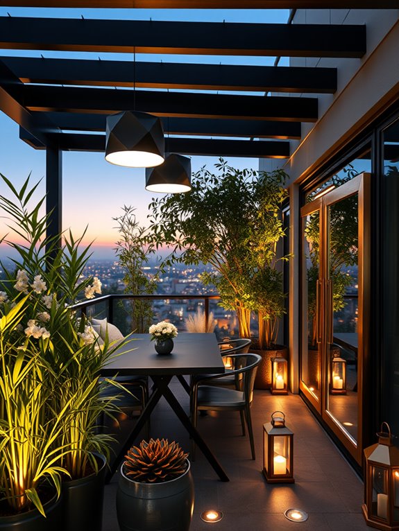 enchanting outdoor lighting design