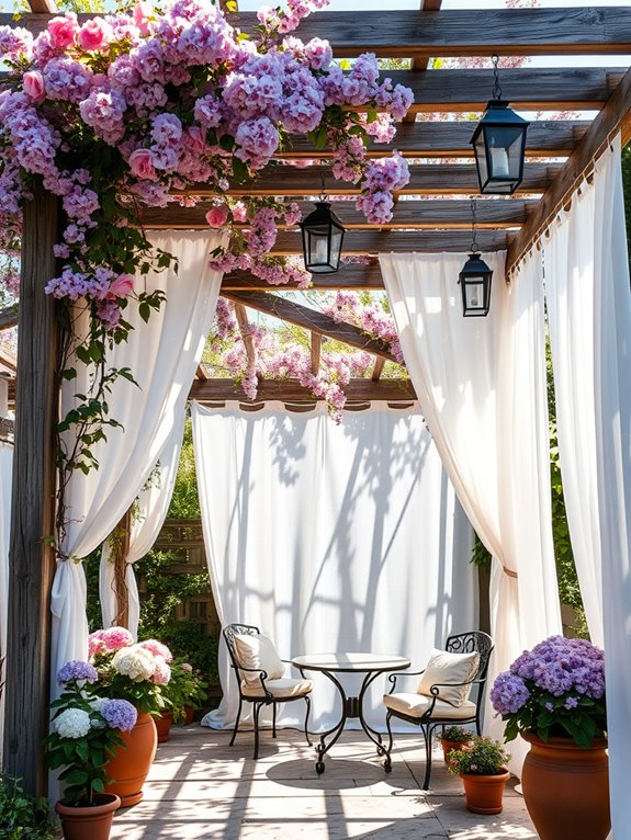 enchanting outdoor sanctuary installation