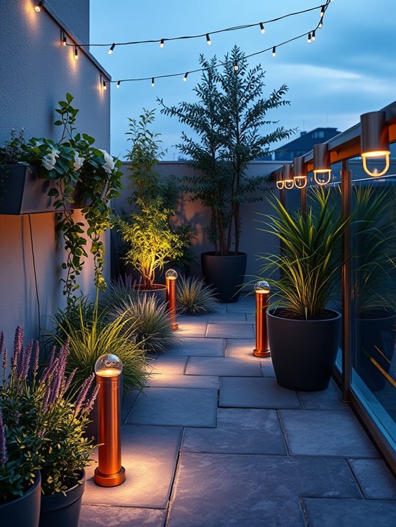enchanting solar pathway illumination