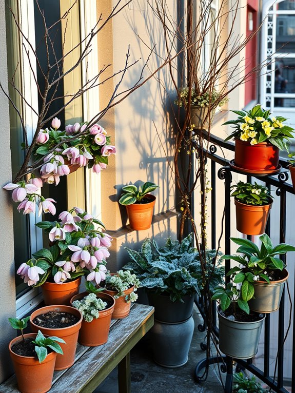 enchanting winter flowering garden plants