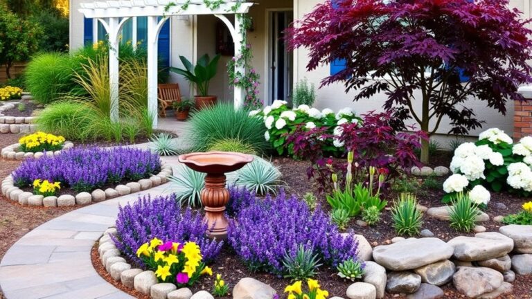 enhancing front yard aesthetics