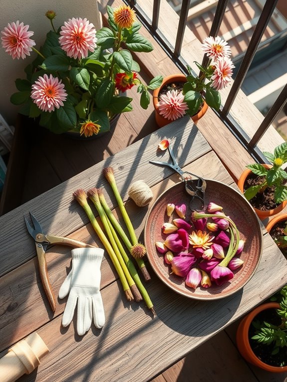 essential deadheading gardening tools