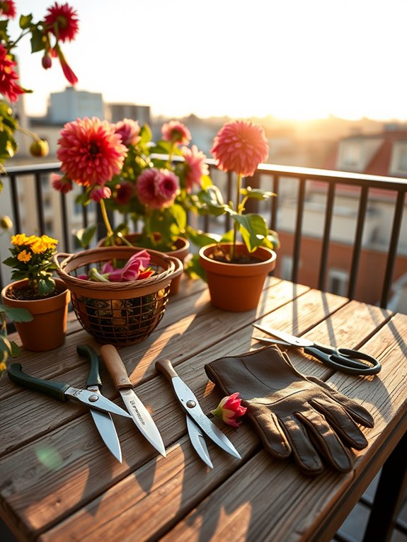 essential deadheading gardening tools