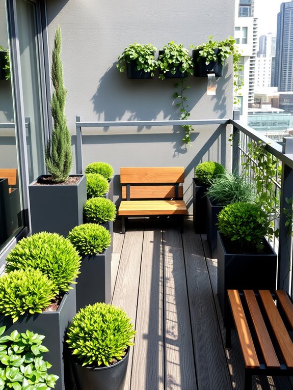 evergreen foundation garden design